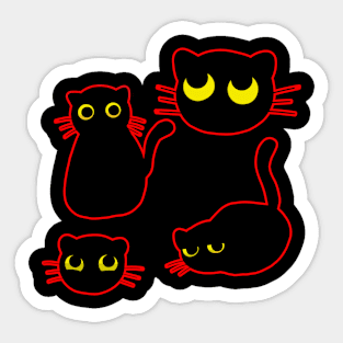 Cats Sticker